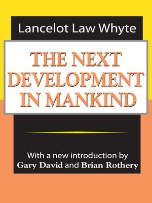 cover image of The Next Development of Mankind